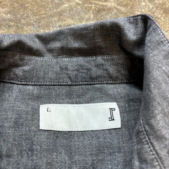 Prospective Flow Plaid Pocket Button Up Shirt Men's Large - Picture 4 of 11